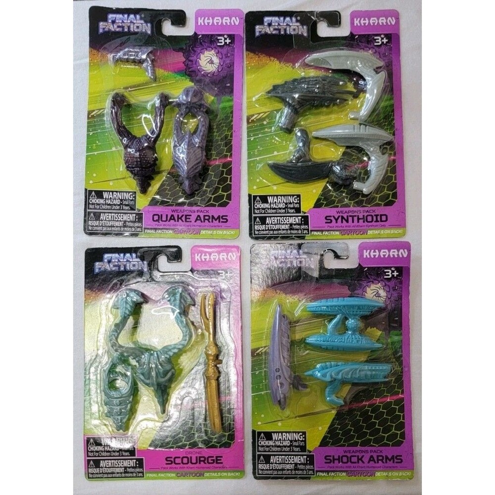 Final Faction-Accessories-Lot of 4 pcs